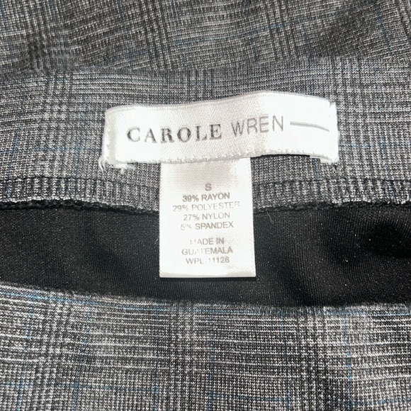 CAROLE WREN Sz: S 
Elegant Gray Pencil Skirt - Picture 4 of 6